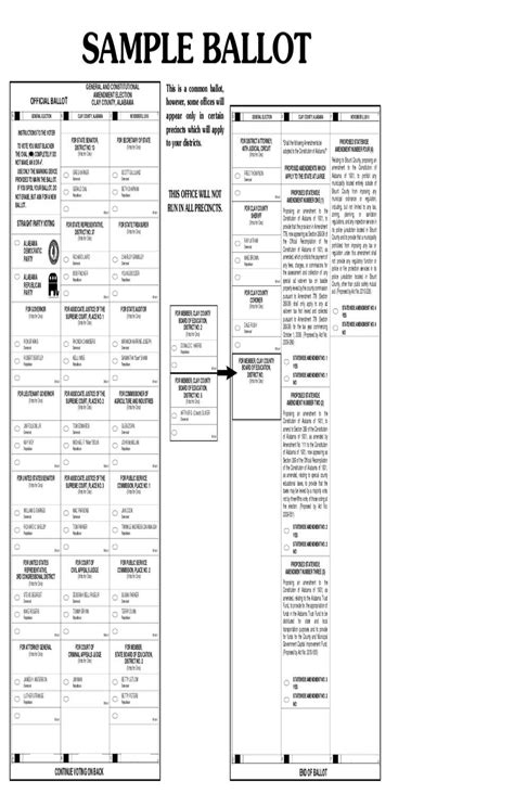 Clay County Missouri Sample Ballot 2024 Norah Annelise