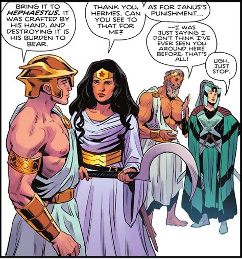 Comic Excerpt One Thing About Zeus He Will Shoot His Shot No Matter