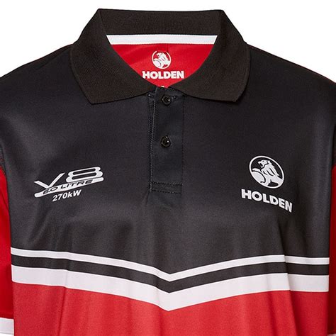 Men S Holden Printed Polo Shirt Red Target Australia