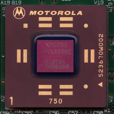 CPU Grave Yard - Motorola - XPC750PRX333SE - CPU