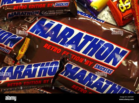 Snickers Rebranded As Marathon Bars Retro Confectionery Available Sep