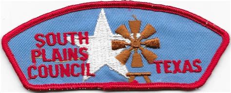 South Plains Council Strip T Cloth Back Csp Sap Boy Scouts Of America