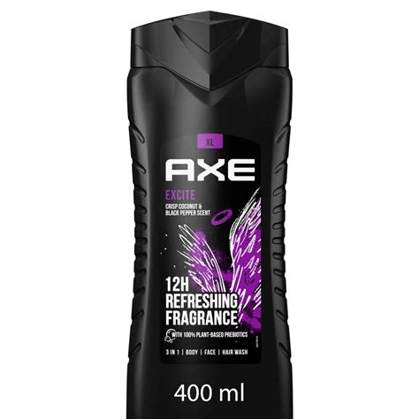 Gel De Banho Excite Axe Emb 400 Ml Continente Online