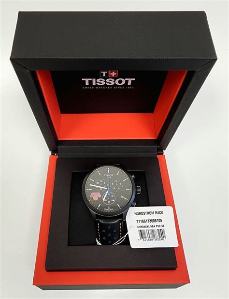 Tissot Chrono Xl Nba New York Knicks Leather Swiss Made Watch