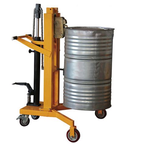 U Type 250kg 205 Litre Oil Drum Handling Trolley Truck