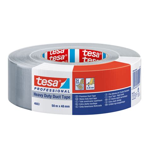 TESA CINTA DUCT 4663 48MMX50M GRIS X 24 UNIDADES Fotomoriz