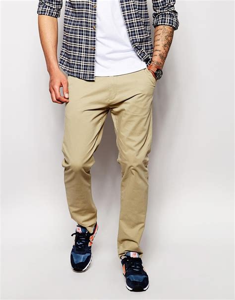 Brave Soul Slim Chino 73 Asos Lookastic