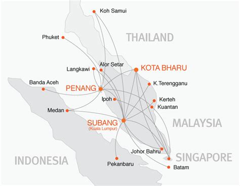 Firefly route map