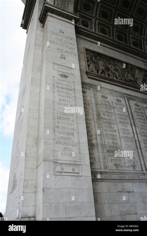 Arch Of Triumph Paris France Europe Stock Photo Alamy