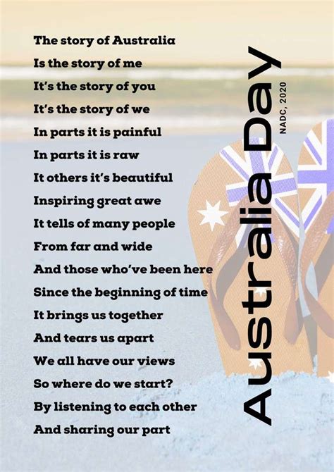 Australia Day Poem By Nadc Epuzzle Photo Puzzle