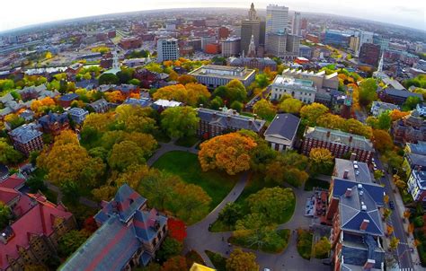 Birds Eye View Of Brownuniversity And Providence Ri Photo Mike