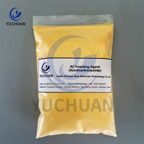 Chemical Additive AC ADC Blowing Agent For EVA Foaming Injection