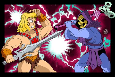 He-Man VS Skeletor by DNCSamsonART on DeviantArt