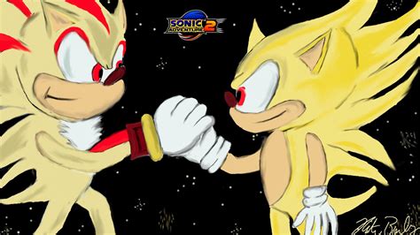 Sonic and Shadow updated fan art I did. Thanks for the feedback. : r ...