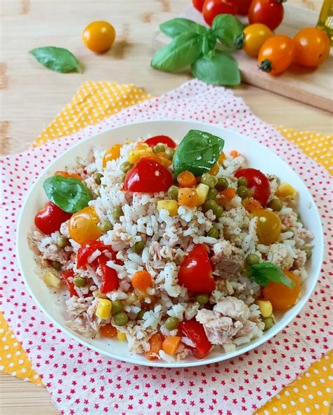 Insalata Di Riso Semplice E Leggera Pasticciando Con Ilenia