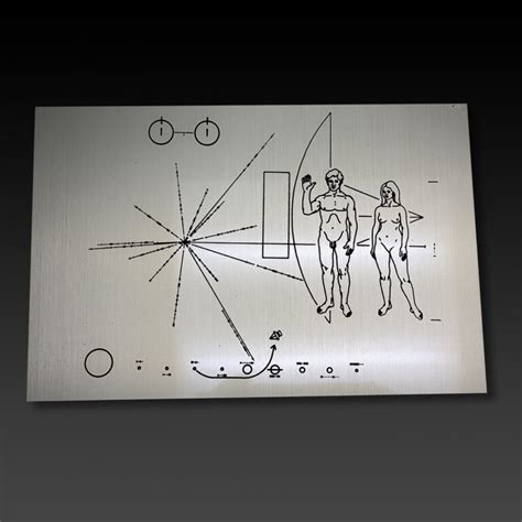 Nasa Pioneer Plaque Space Probe Magnistore