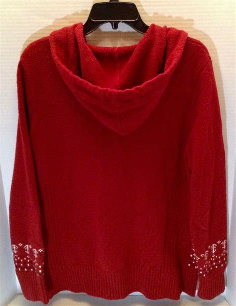 Vintage Eddie Bauer Red Fair Isle Nordic Southwestern Gem