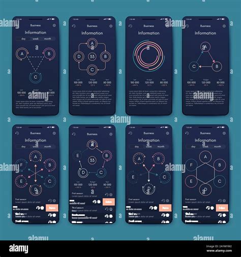 Modern Infographic Vector Elements For Business Brochures Use In