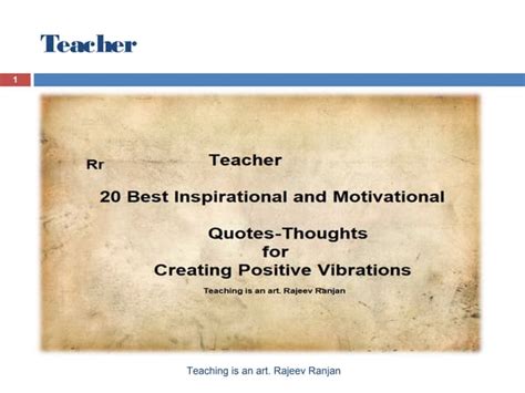 Teacher 20 best inspirational and motivational quotes for good teacher ...