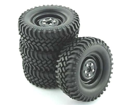 Conjunto De Pneus Para Crawler Modelo Mm Off Road Pe As Modelos