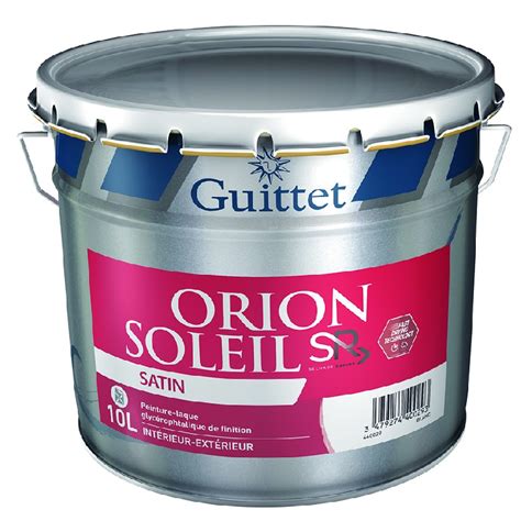 Peinture Laque De Finition Glyc Ro Orion Soleil Sr Satin Pour La