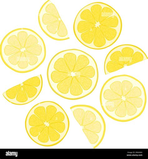 Lemon Wedge Illustration