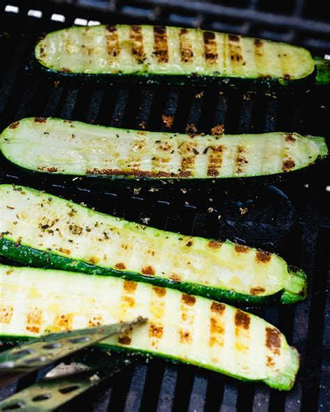 Easy Grilled Zucchini A Couple Cooks