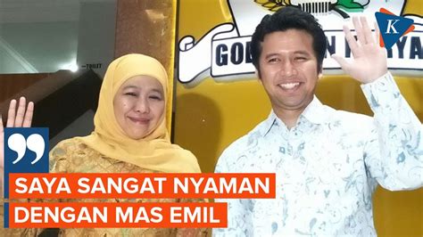 Ini Alasan Khofifah Pilih Emil Dardak Lagi Jadi Cawagubnya YouTube