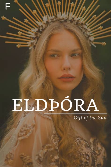 Eldora Meaning Gift Of The Sun Babynames Characternames Enames