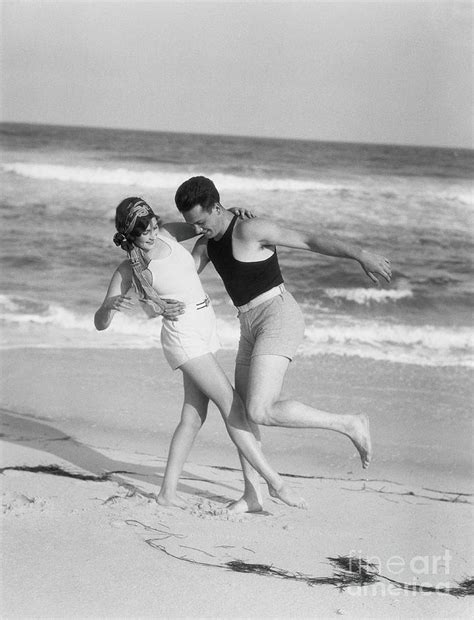 Twenties Swimwear Photograph By H Armstrong Roberts Fine Art America