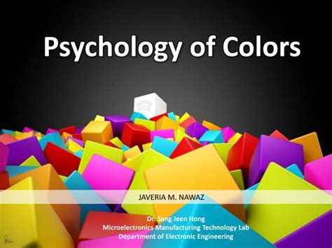 Psychology of Color | PPT