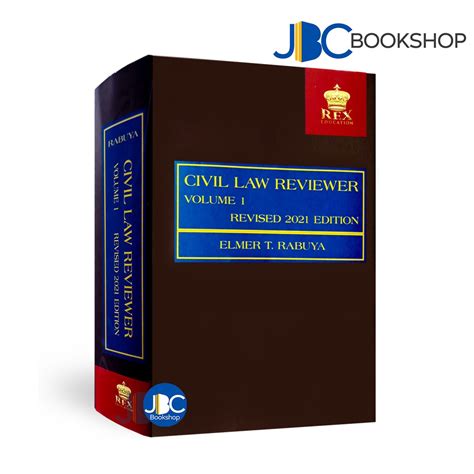 Vol Civil Law Reviewer Revised Edition By Elmer T Rabuya