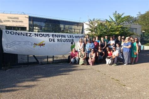 Sartrouville 85 des professeurs du collège Louis Paulhan en grève