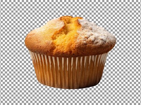 Premium Psd Delicious Baked Muffin Isolated On Transparent Background