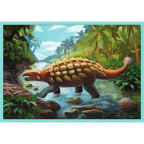 Poznaj Wszystkie Dinozaury Puzzle W Trefl