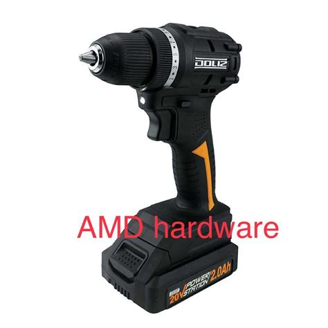 Jual Doliz Bd Mesin Bor Cordless Brushless Drill Mm Baterai V