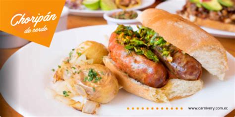 Choripán Con Salsa Especial Carnivery