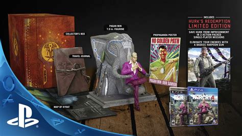 Far Cry 4 Collectors Edition Trailer UNBOXING THE KYRAT EDITION PS4