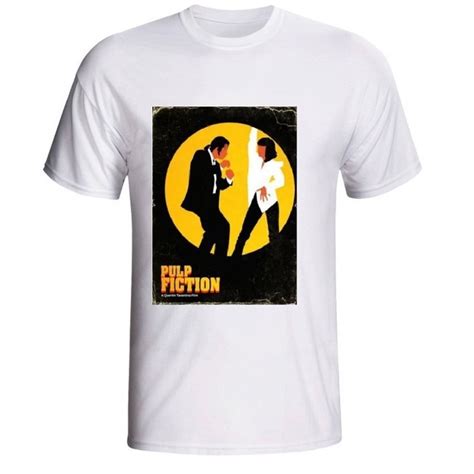 Camiseta Camisa Poster Pulp Fiction Quentin Tarantino Shopee Brasil