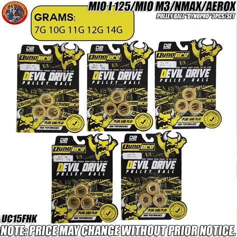 Mio I Mio M Nmax Aerox Pulley Ball Dynopro Pcs Set Uc Fhk