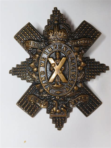 Canada Cef Ww1 Cap Badge The 42nd Battalion Royal Highlanders Of