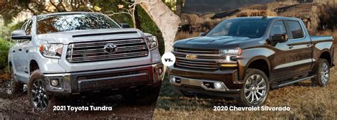 2021 Toyota Tundra Vs 2020 Chevrolet Silverado Don Ringler Toyota