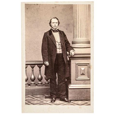 Henry Wilson Vice President Carte de Visite