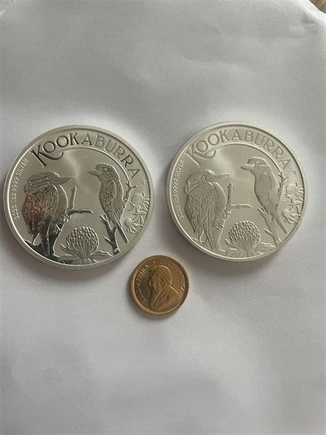 2x kookaburra 1 oz silber 2023 Krügerrand 1 10 oz Gold 1983 eBay