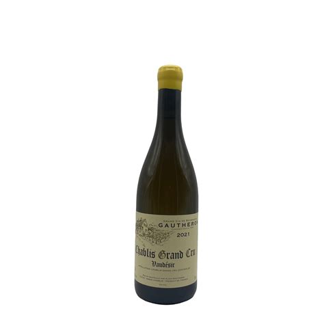 Chablis Grand Cru Vaud Sir Domaine Gautheron Infinities Wines