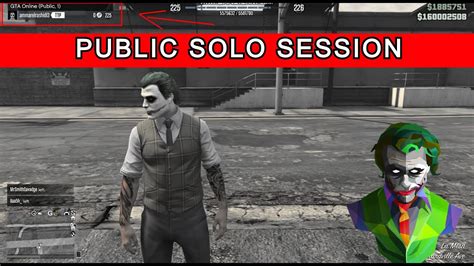 How To Get In A Solo Public Lobby In Gta Online Youtube