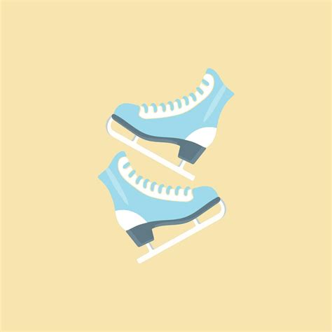 Ice Skates Icon Set Flat Set Of Ice Skates Vector Icons For Web Design