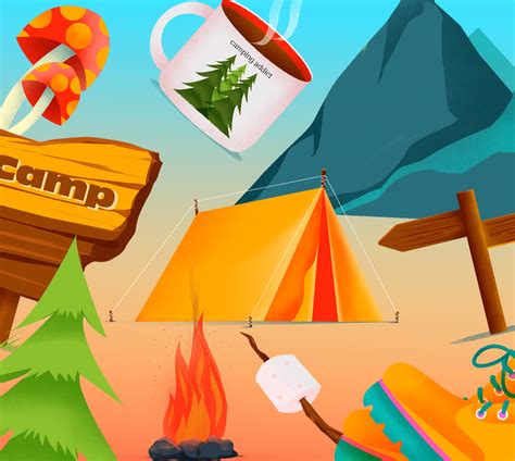 Free Camping Clipart Picture