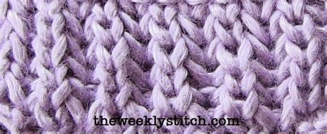 Brioche Stitch | The Weekly Stitch