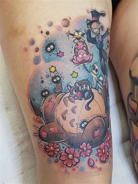 220 Magical Studio Ghibli Tattoos For Anime Fans 2023